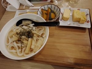 Hot Soup Udon. at Isoya Japanese Vegetarian in Hong Kong Island