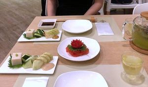 Loved it
 at Isoya Japanese Vegetarian in Hong Kong Island