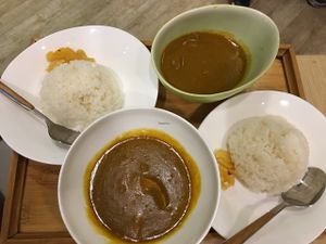 Curry rice at Isoya Japanese Vegetarian in Hong Kong Island