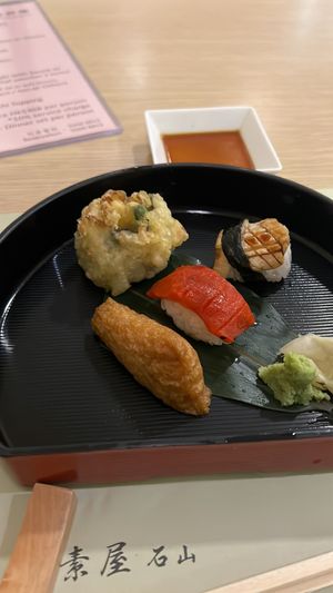 Sushi  at Isoya Japanese Vegetarian in Hong Kong Island