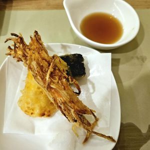 Tempura at Isoya Japanese Vegetarian in Hong Kong Island