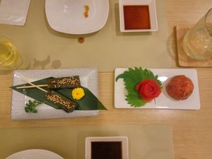 Gluten and tomato at Isoya Japanese Vegetarian in Hong Kong Island