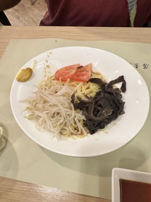 Cold ramen  at Isoya Japanese Vegetarian in Hong Kong Island