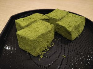 Matcha mochi  at Isoya Japanese Vegetarian in Hong Kong Island