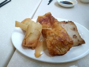 Dim sum platter (only $20) at Amitabha Vegetarian in New Territories