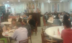 Inside... at Amitabha Vegetarian in New Territories