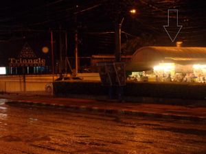 Street view night-time 2 at Wanida Kitchen in Pattaya