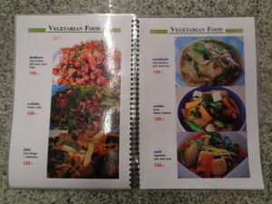Vegetarian Menu 7
 at Wanida Kitchen in Pattaya