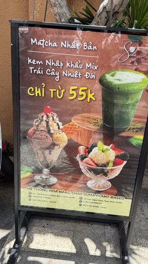   at Soha plant-based Tea & Coffee in Ho Chi Minh