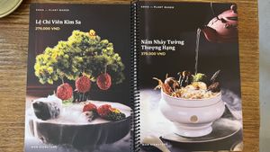   at Soha plant-based Tea & Coffee in Ho Chi Minh
