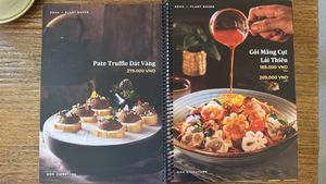   at Soha plant-based Tea & Coffee in Ho Chi Minh