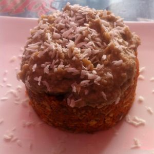 raw carrot cake, wish I had another right about now at My Kitch'n in Paris