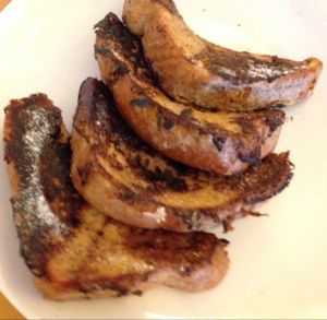 French toast at Go Vegan Grill in Decatur