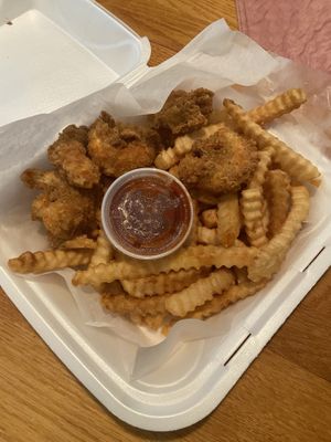 Shrimp Platter  at Go Vegan Grill in Decatur