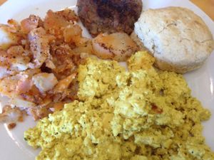 tofu scramble at Go Vegan Grill in Decatur