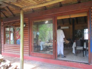 Entrance in the restaurant at Govinda - Midrand in Johannesburg