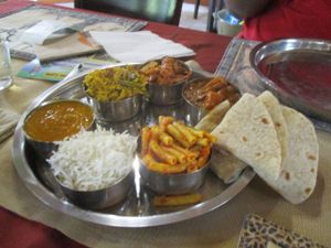 Yummy Indian vegetarian and vegan food. at Govinda - Midrand in Johannesburg