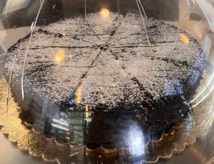 chocolate espresso cake at Gelatiamo  in Seattle