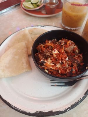Choriqueso at Gracias Madre Taquería Vegana Coyoacán in Mexico City