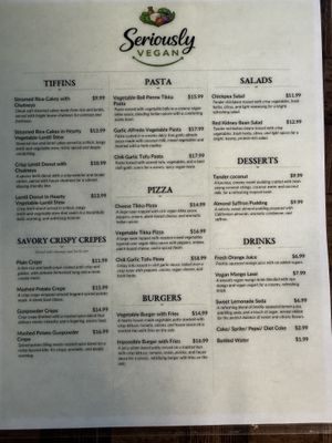   at Seriously Vegan in Austin