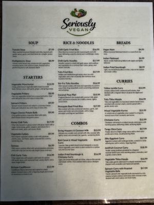   at Seriously Vegan in Austin