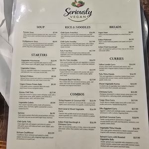  at Seriously Vegan in Austin