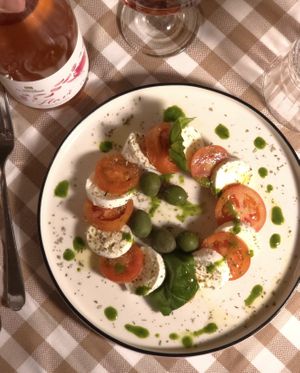 Caprese  at Osteria Paladino in Naples