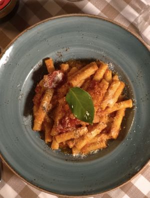 Ziti alla Lardiata  at Osteria Paladino in Naples