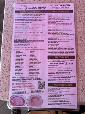 Menu pg 3  at Red Maple Cafe in Toluca Lake