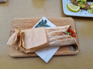 Wrap at Shake Cafe - Santa Maria Novella in Florence