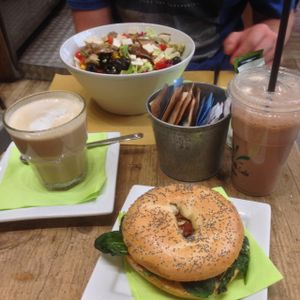vegan deliciousness!  at Shake Cafe - Santa Maria Novella in Florence