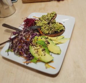 Avocado sweet potato toast at Shake Cafe - Santa Maria Novella in Florence