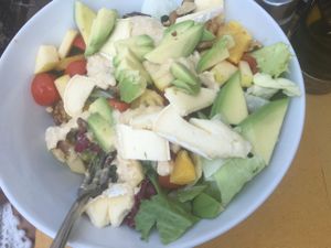 Shake salad at Shake Cafe - Santa Maria Novella in Florence