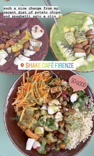   at Shake Cafe - Santa Maria Novella in Florence