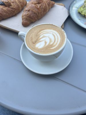 Oat cappuccino   at Shake Cafe - Santa Maria Novella in Florence