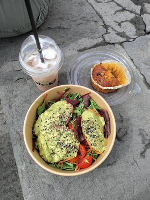 Well fed after troubles to find good food😛 at Shake Cafe - Santa Maria Novella in Florence