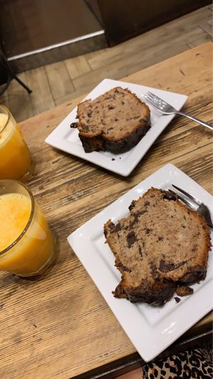 Banana bread at Shake Cafe - Santa Maria Novella in Florence