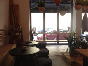 Coffee Bar in the morning at Little Kind Cafe in Munich