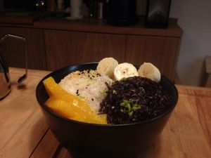 Sweet Thai Rice at Little Kind Cafe in Munich