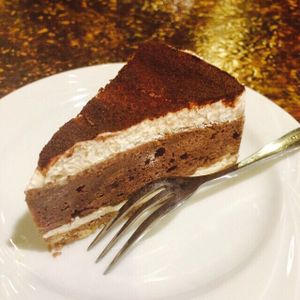 Tiramisu. the best ever! at Veganday Cafe in Taichung