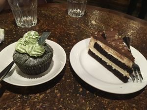 desserts at Veganday Cafe in Taichung