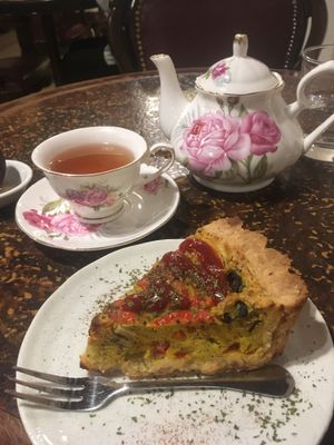 Quiche at Veganday Cafe in Taichung