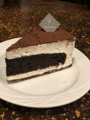Tiramisu  at Veganday Cafe in Taichung