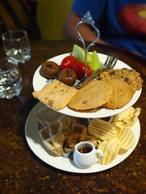 British Afternoon Tea  at Veganday Cafe in Taichung