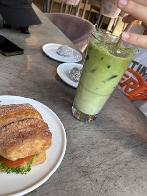 Matcha Latte iced   at Espresso House Nedre Avenyn  in Gothenburg