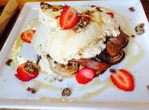 Vegan Waffles  at Lost Boys in Brisbane