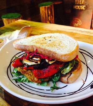 Veggie Burger  at Lost Boys in Brisbane