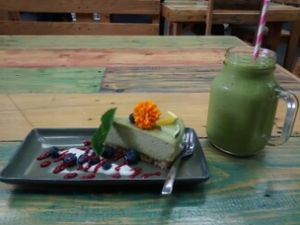 key lime pie and smoothly at Nurcha Maroochydore in Buderim
