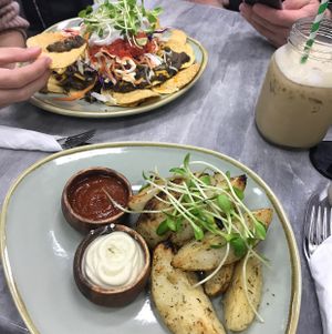 potato wedges and nachos  at Nurcha Maroochydore in Buderim