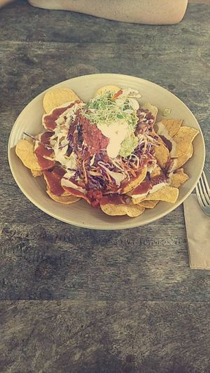 Yummy nurcha nachos. Very generous serve! at Nurcha Maroochydore in Buderim
